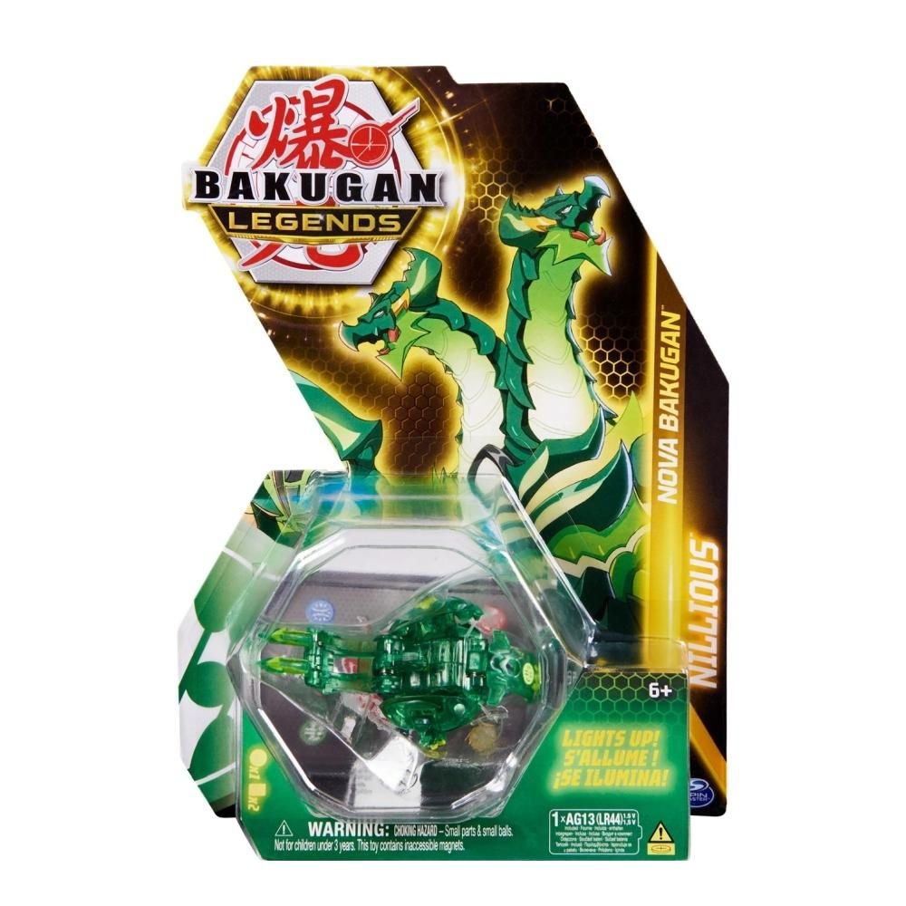 Bakugan S5 Legends Nova 1 db-os - Nillious Green