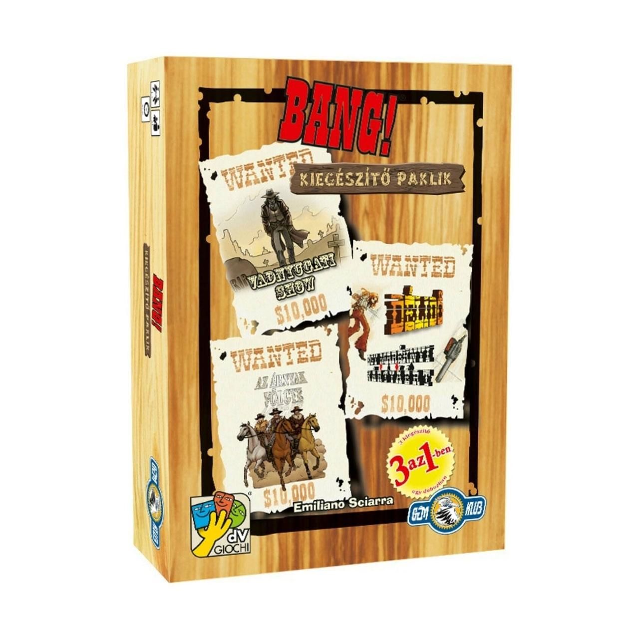 Bang! Kiegészítő paklik 