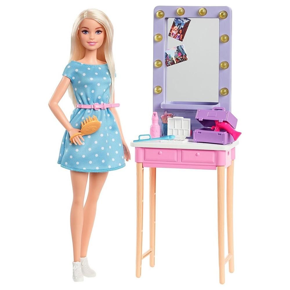 Barbie Big City Big Dreams Tükrös sminkszoba