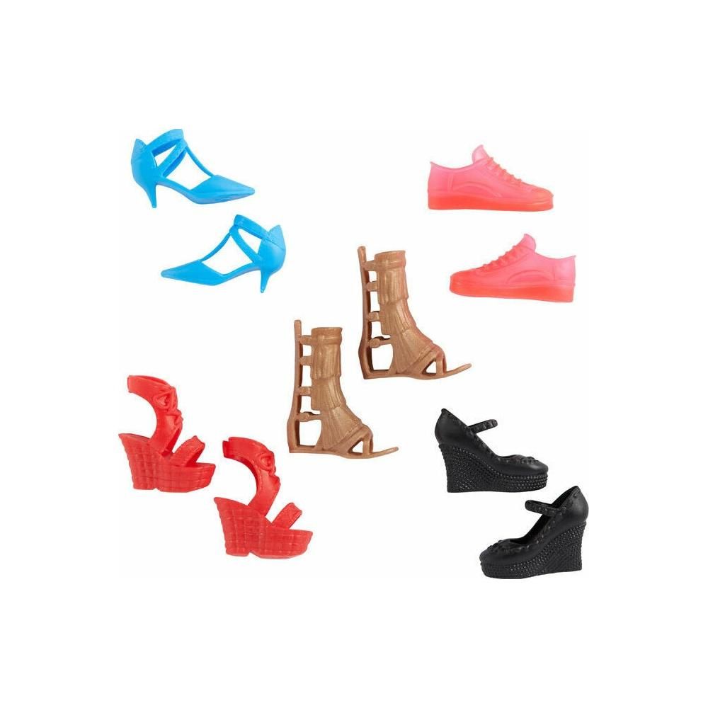 Barbie cipő kollekció - vagány színek