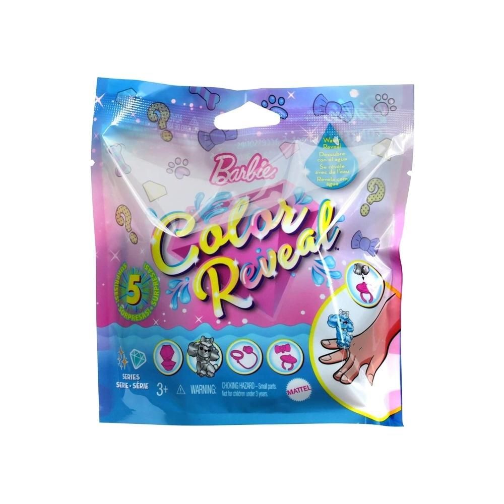 Barbie Color Reveal meglepetés kiskedvenc - csillámvarázs