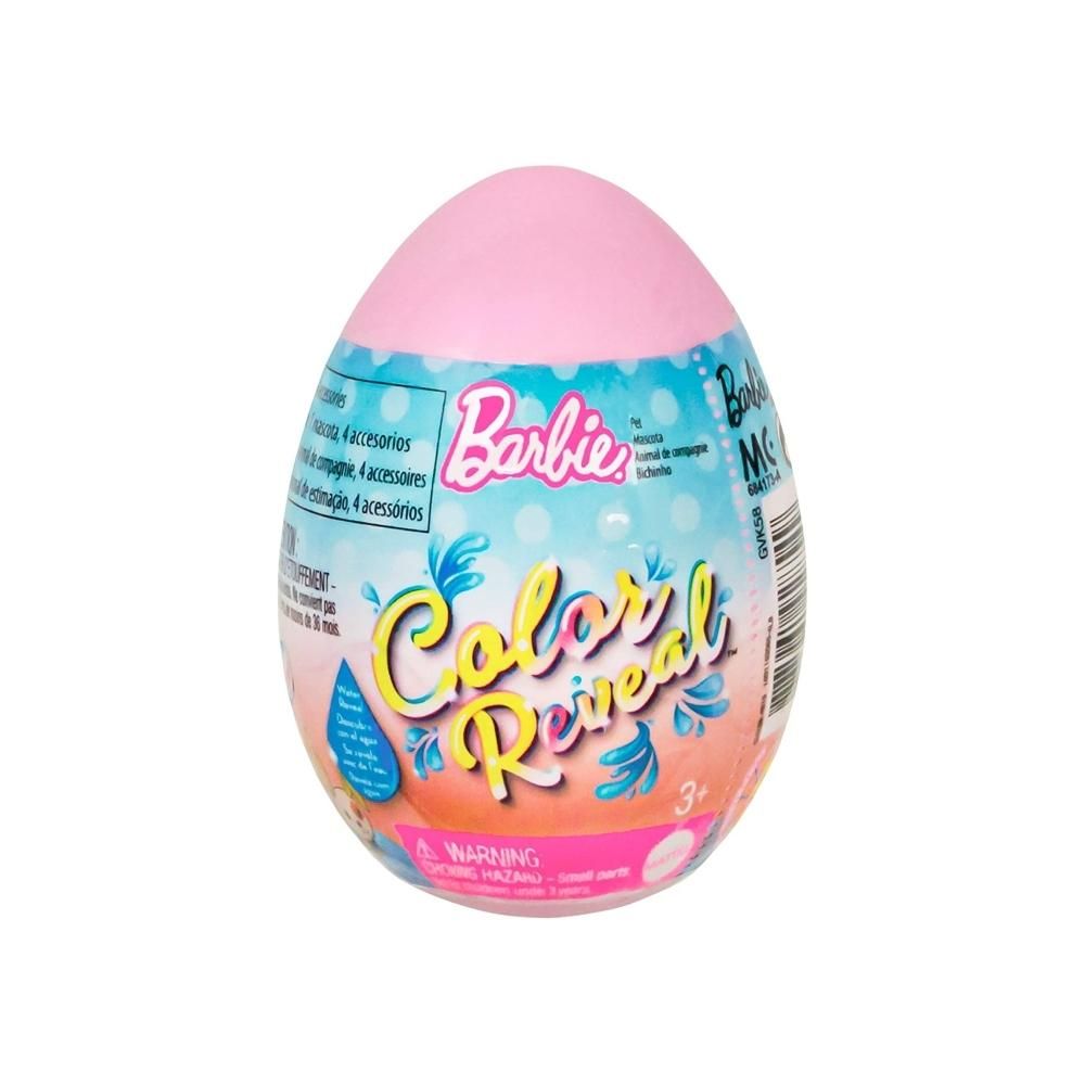 Barbie Color Reveal meglepetés kiskedvenc - húsvéti tojás
