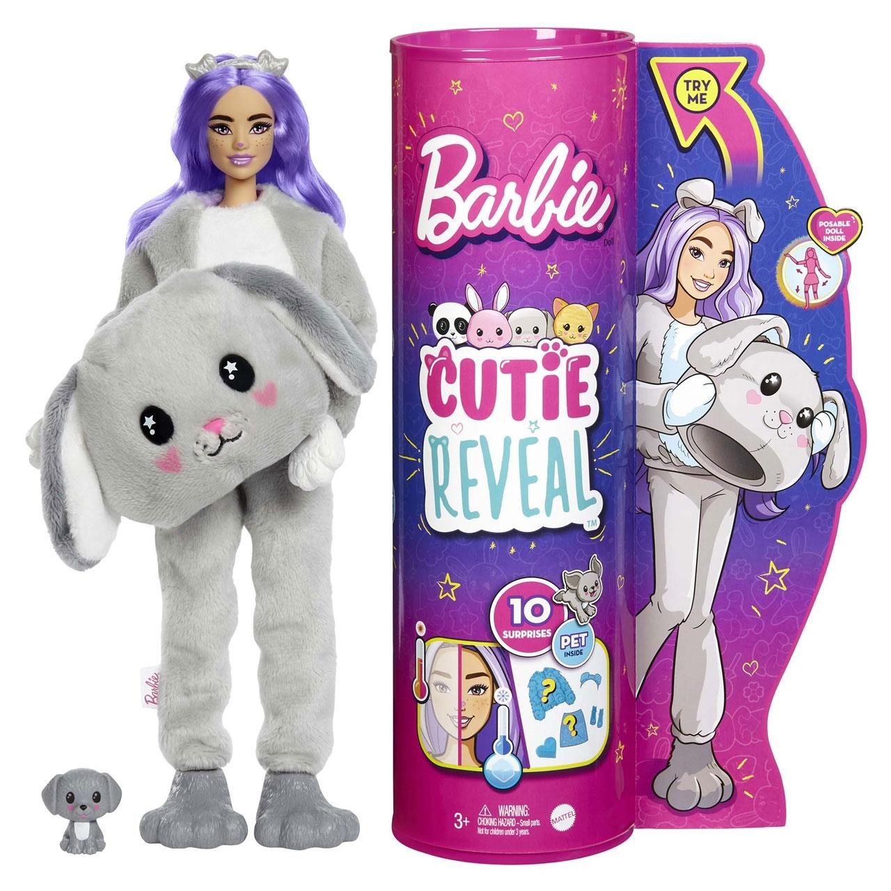 Barbie Cutie Reveal meglepetés baba - kutyás (HHG18/HGG21)