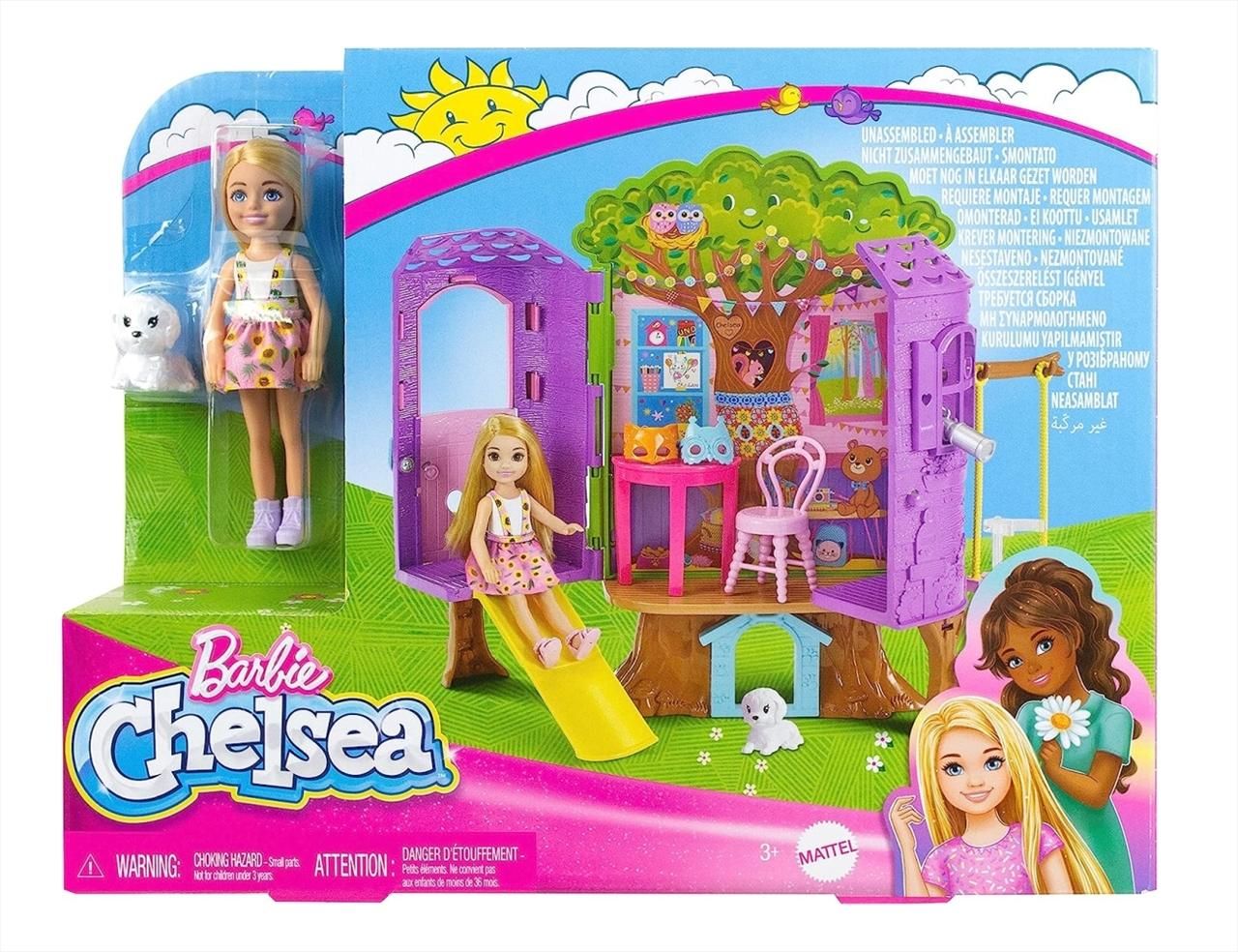 Barbie The Movie - Chelsea lombháza játékszett