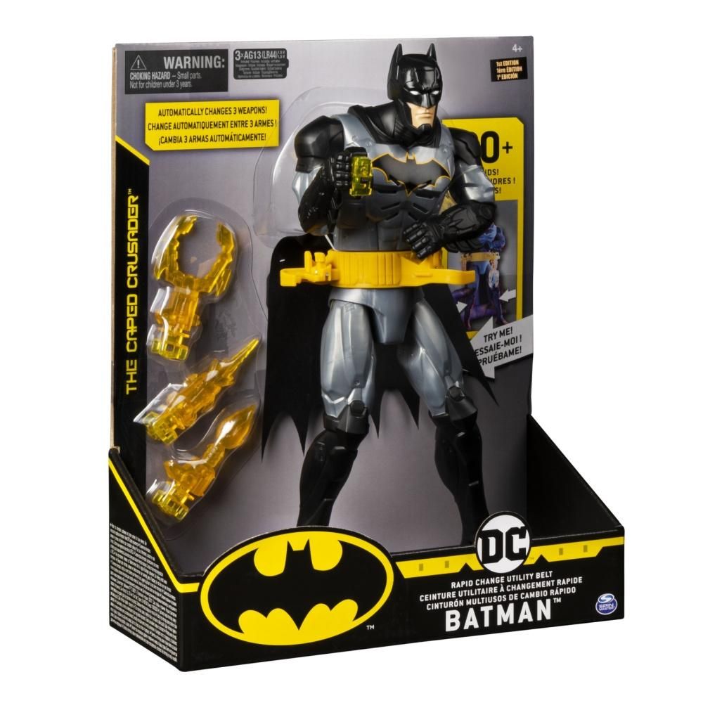 Batman 30 cm-es deluxe figura, hanggal és fénnyel