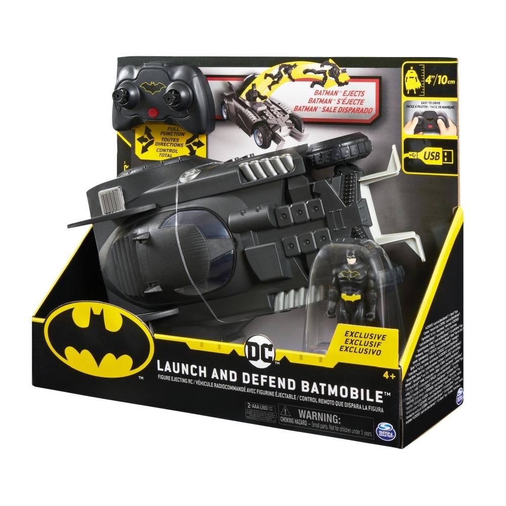 Batman Indíts és védekezz Batmobil RC jármű figurával