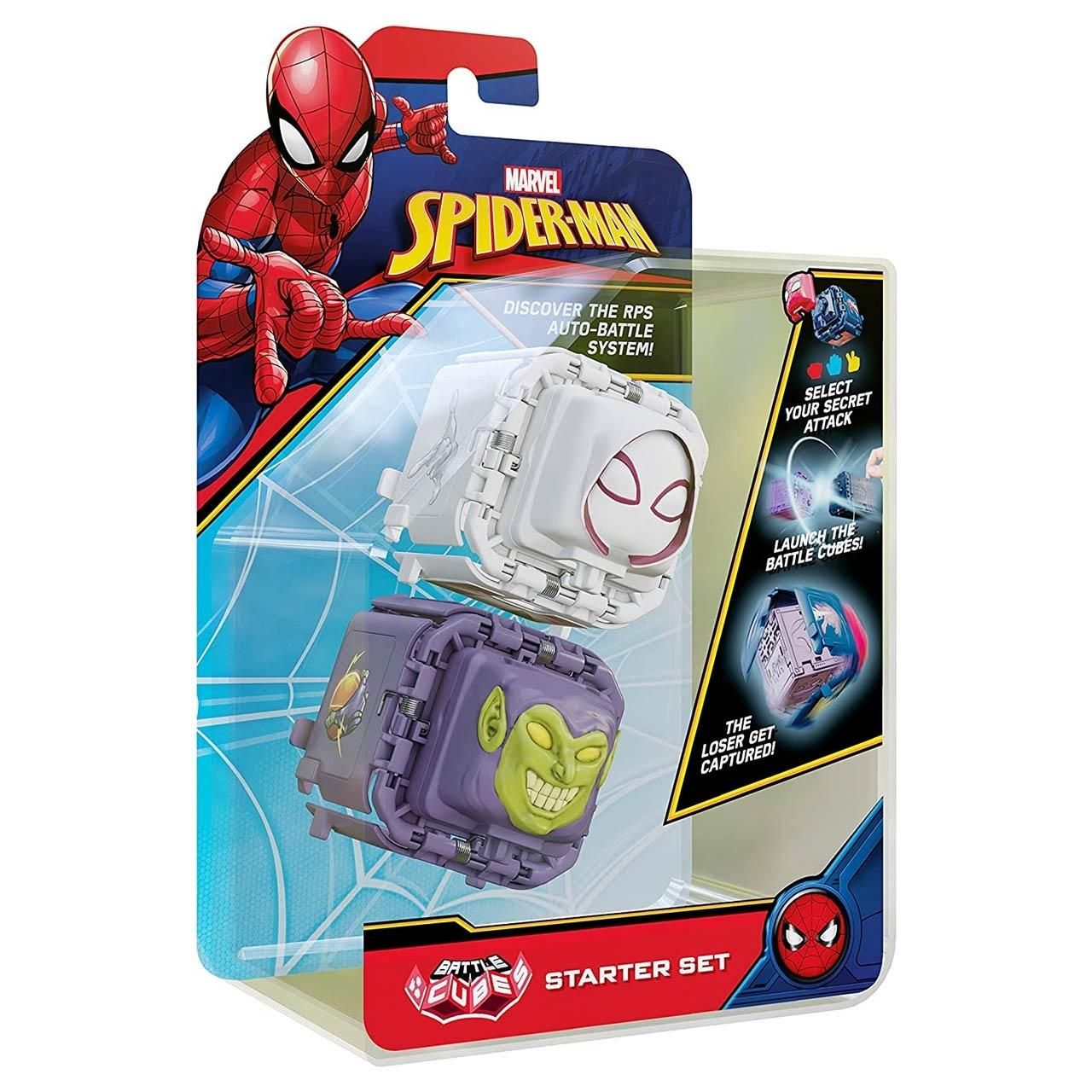 Battle Cubes - Kocka Csata: Pókember - Póknő és Zöld Manó