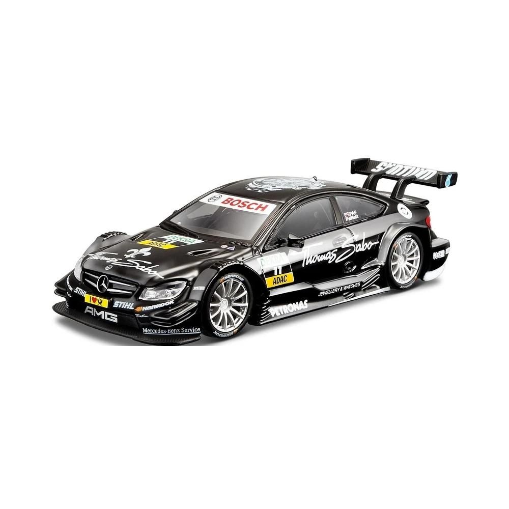 Bburago 1:32 DTM versenyautó vitrinben - Mercedes-AMG C-Coupé #11 Gary Paffett (18-41155)