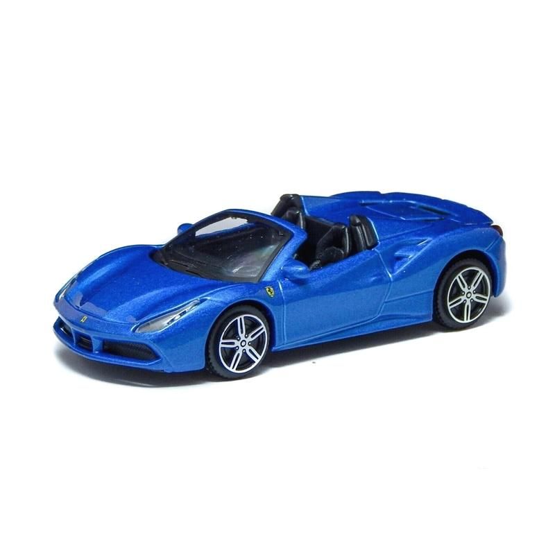 Bburago 1:43 versenyautó - Ferrari 488 Spider, kék