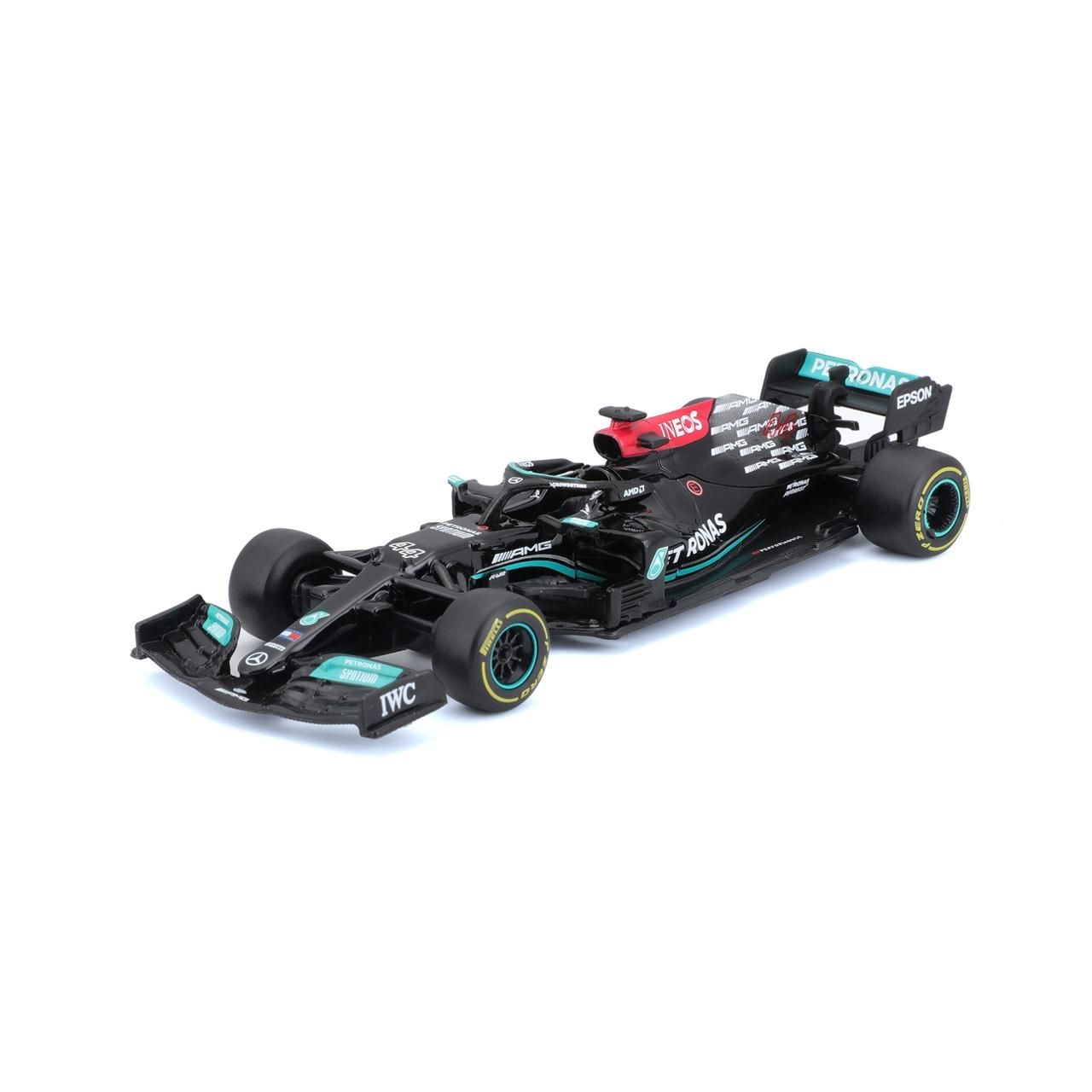 Bburago 1:43 versenyautó - Mercedes-AMG F1 W12 E Performance, #44 Hamilton (18-38038)