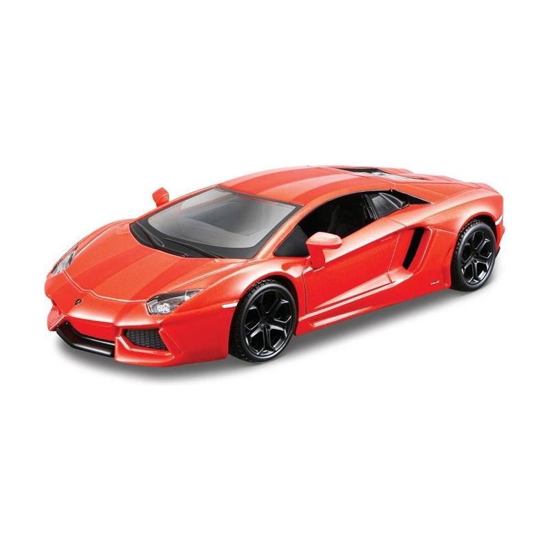 Bburago Street Tuners 1:32 kisautó vitrinben - Lamborghini Aventador Coupé (18-42021)