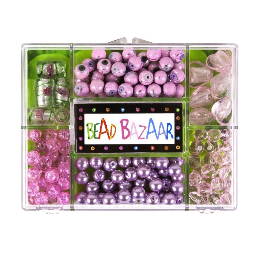 Bead Bazaar Gyöngy csokor - rózsaszirom