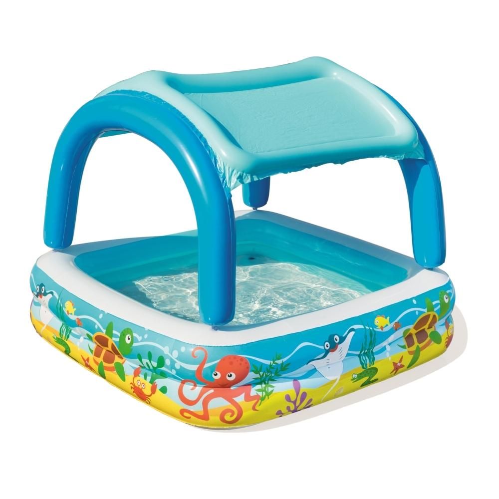 Bestway Bébimedence árnyékolóval 140x140x114 cm
