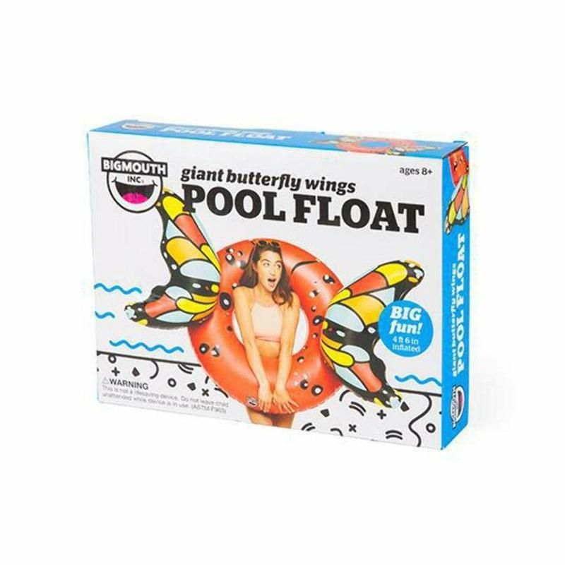 BigMouth Óriás pillangószárnyak úszógumi - piros 101x139x50 cm