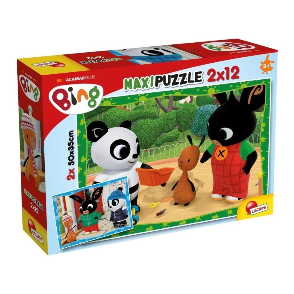 Bing maxi puzzle 2x12 db - Bing és barátai