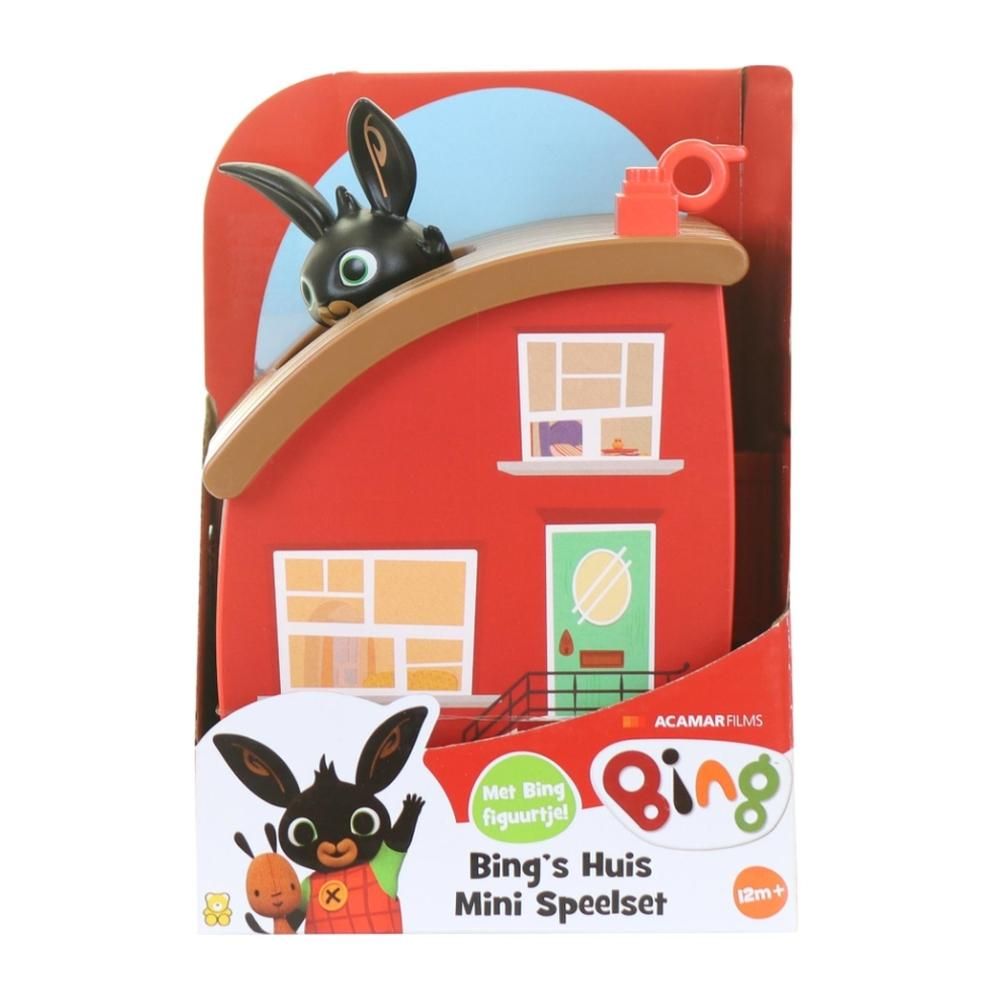 Bing nyuszi és barátai Bing mini háza játékszett