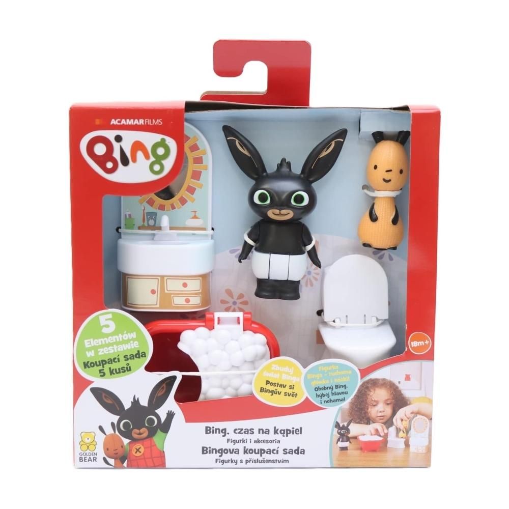 Bing nyuszi és barátai fürdőszoba játékszett