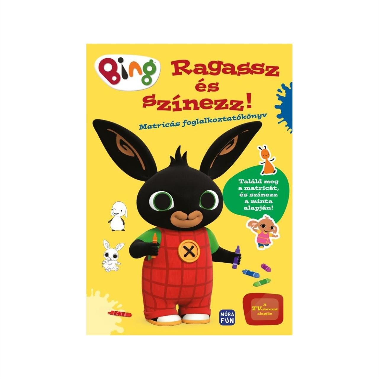 Bing Ragassz és színezz! - Bing színező matricával