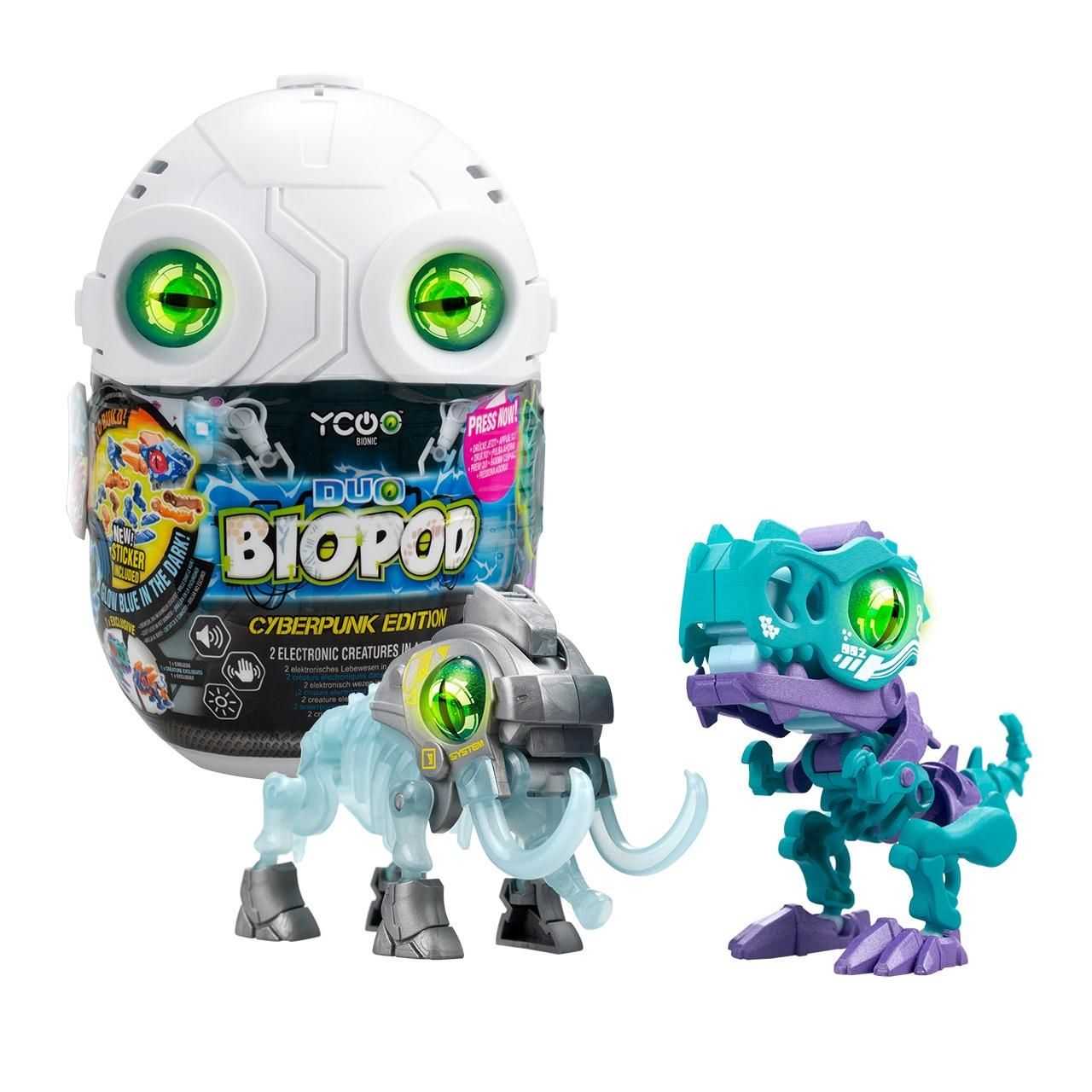 BIOPOD Cyberpunk Duo meglepetés őslényekek a kapszulában