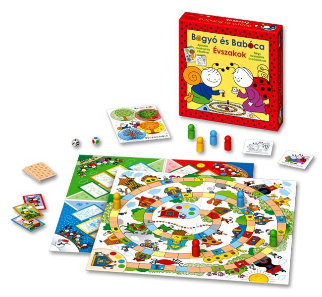 Bogyó és Babóca Évszakok társasjáték szett