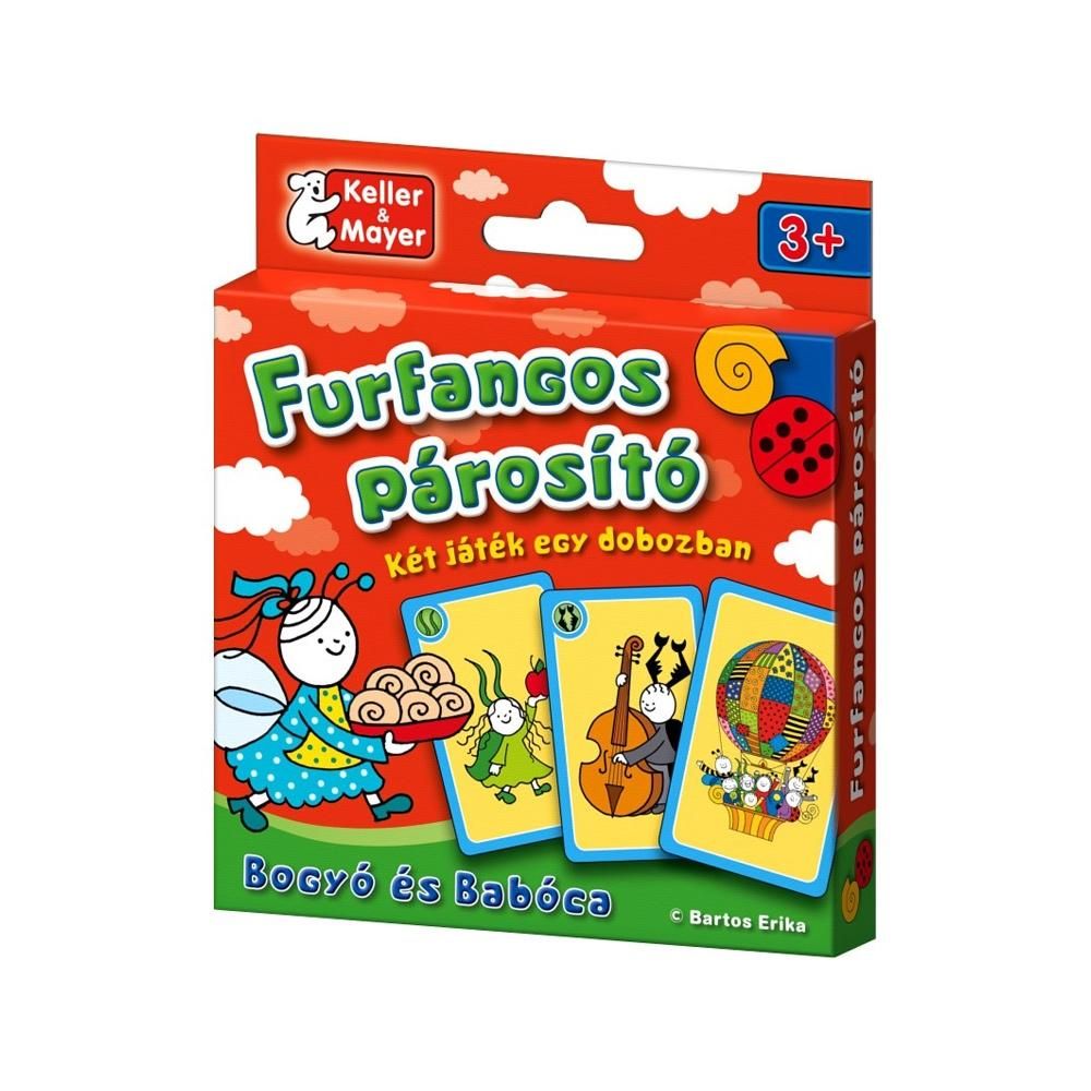 Bogyó és Babóca Furfangos párosító kártyajáték