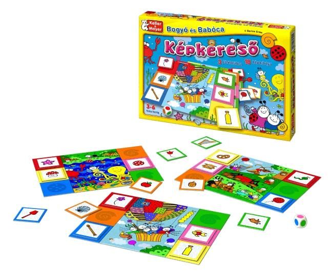 Bogyó és Babóca Képkereső társasjáték