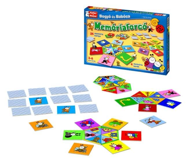 Bogyó és Babóca Memoriaforgó
