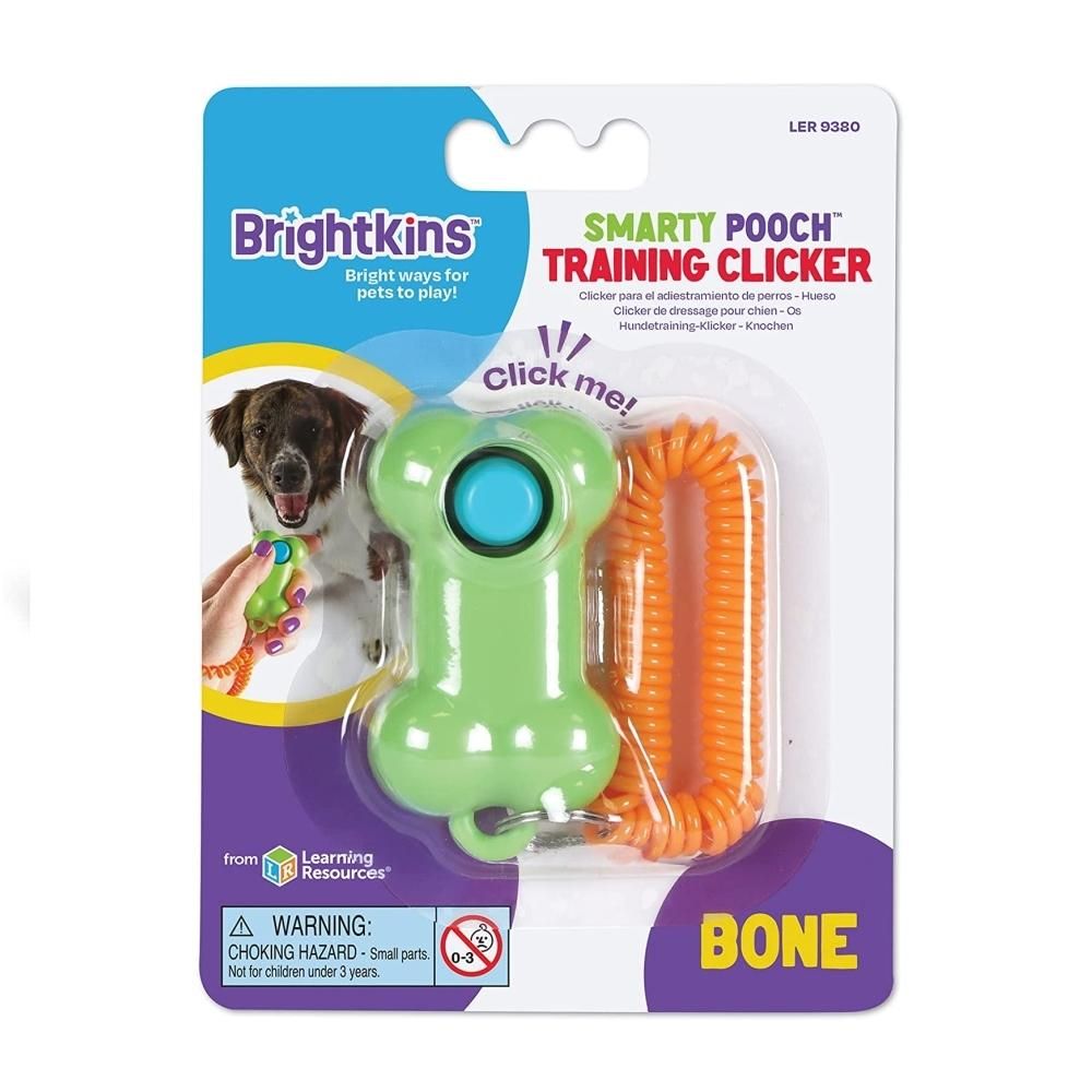 Brightkins Clicker okoskutyus csettintő - csont