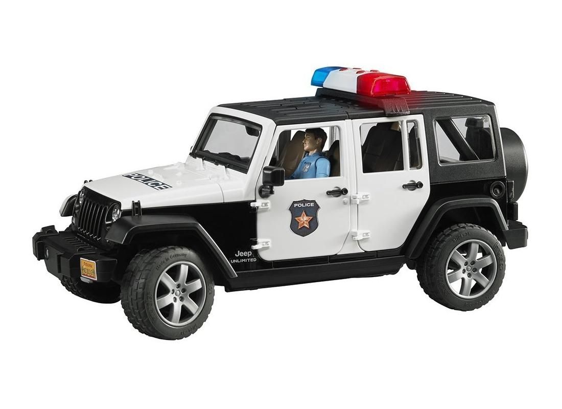 Bruder Jeep Wrangler Unlimited Rubicon rendőrségi jármű