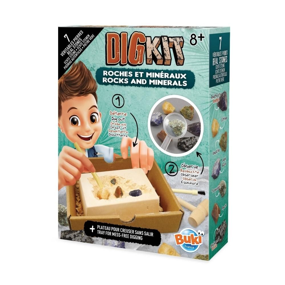 Buki Ásványok és kövek felfedező készlet