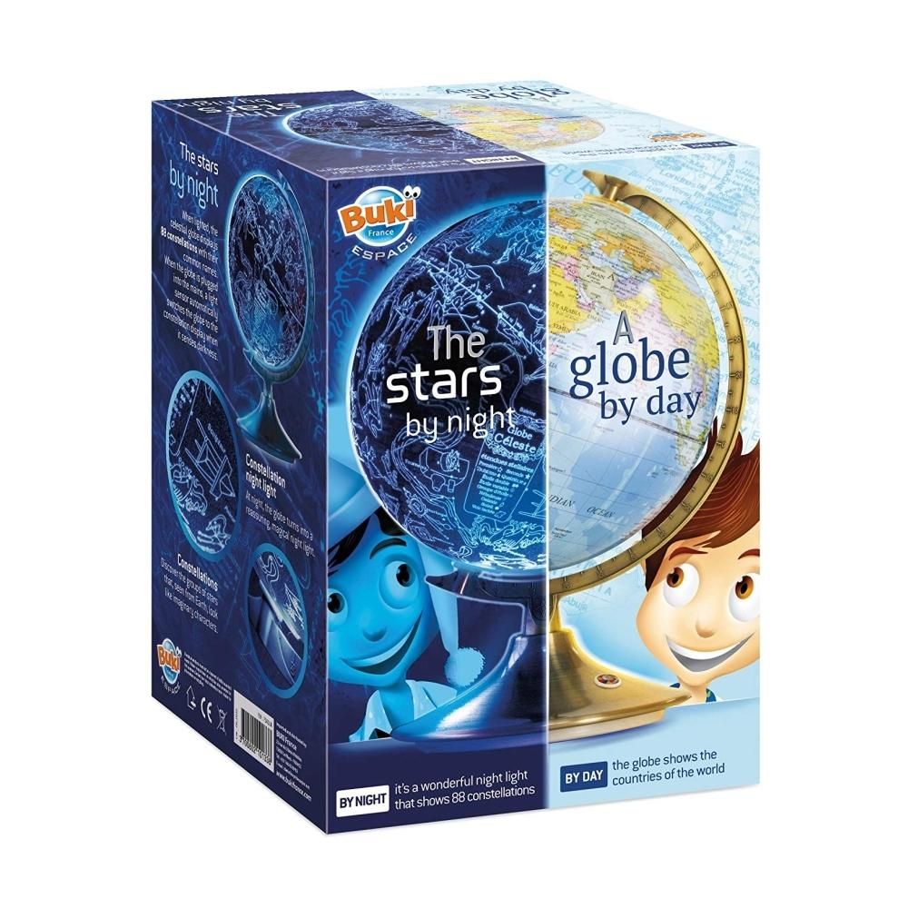 Buki Földgömb nappal és éjjel