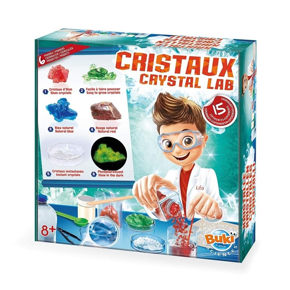Buki Kristálynövesztő labor 15 kísérlet