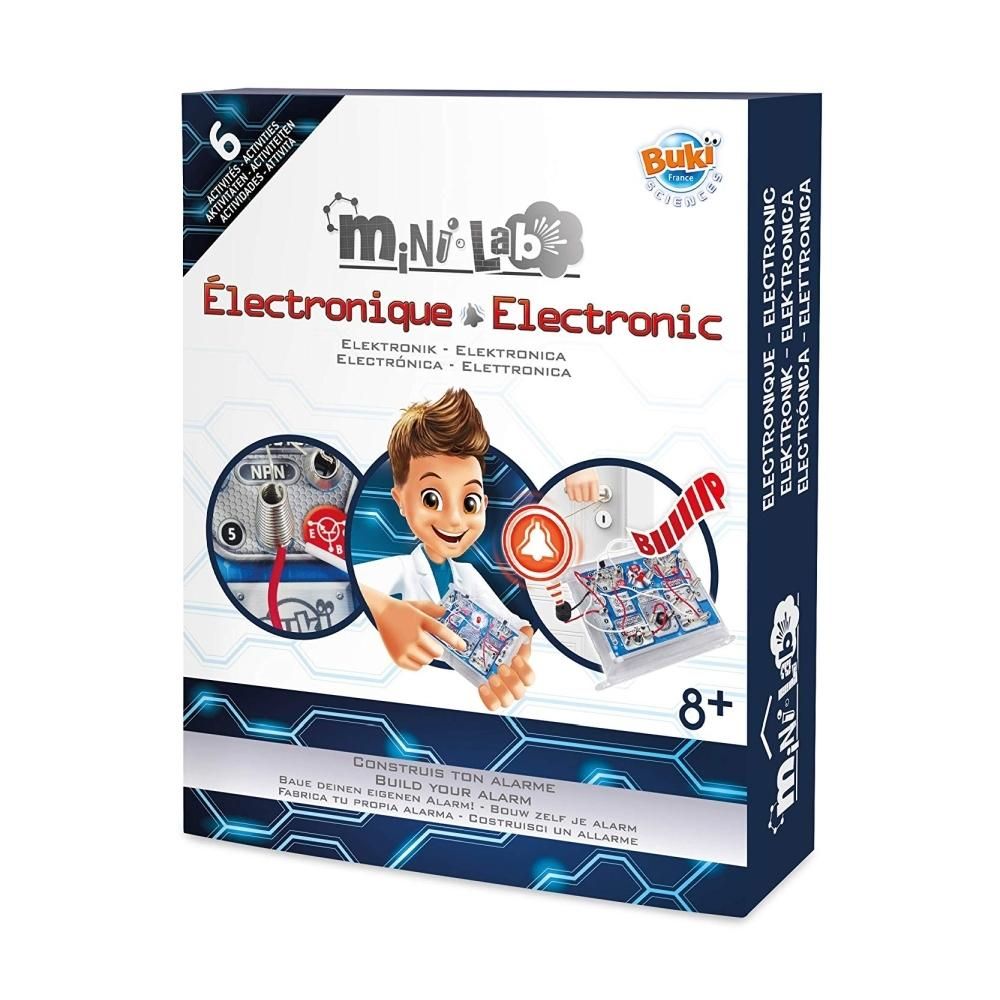 Buki Mini Lab Elektronika, riasztó építés