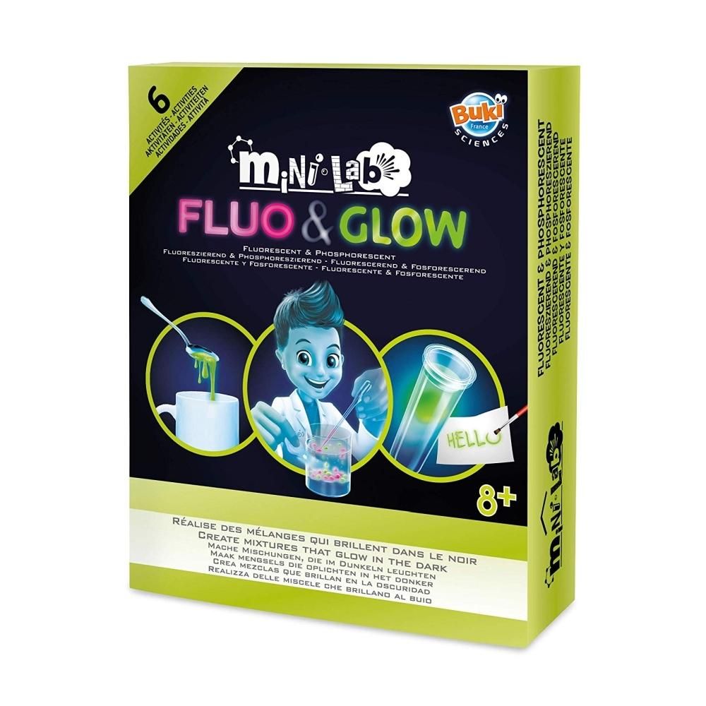 Buki Mini Lab Fluoreszkáló és foszforeszkáló anyagok világa