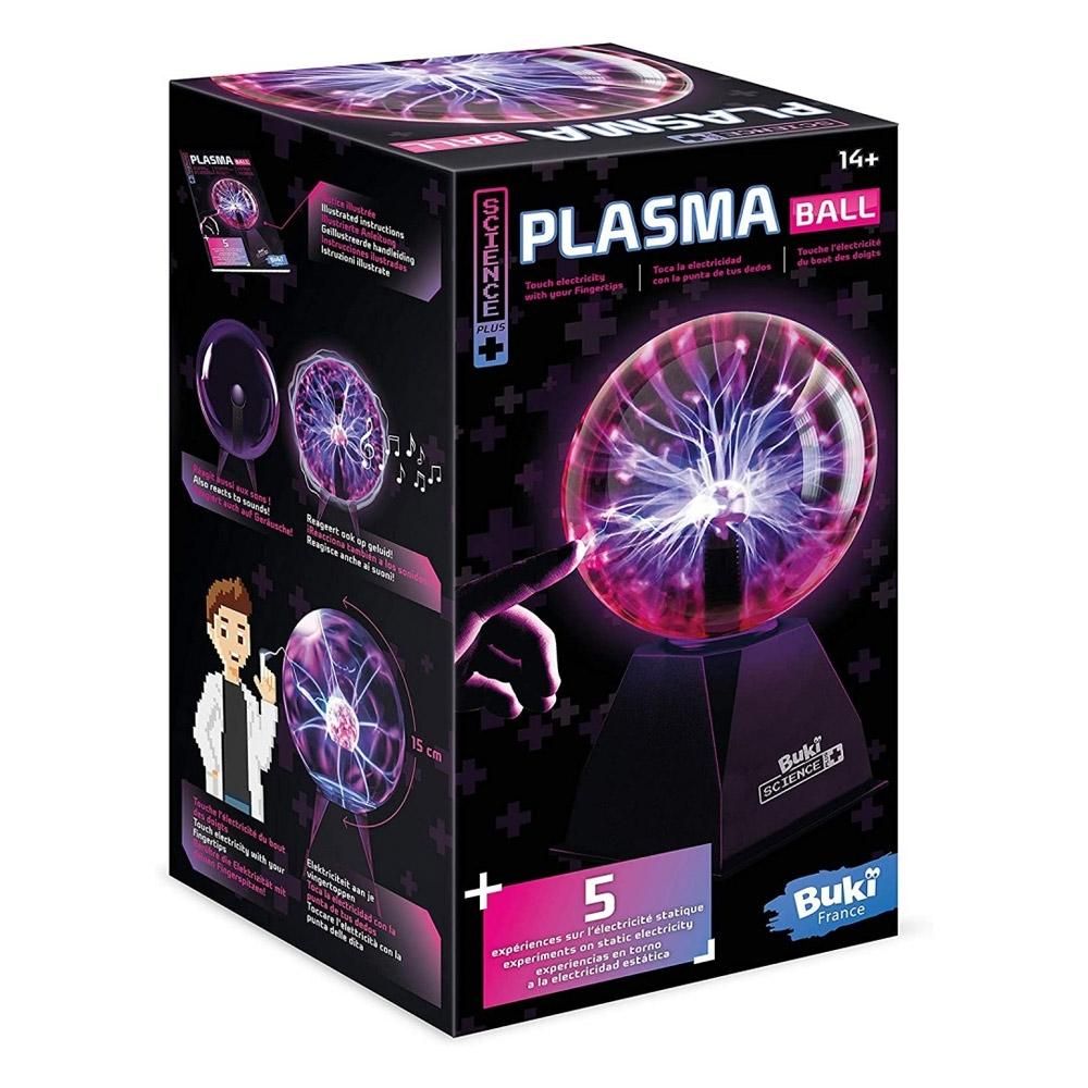 Buki Plazma dekor lámpa 5 kísérlettel