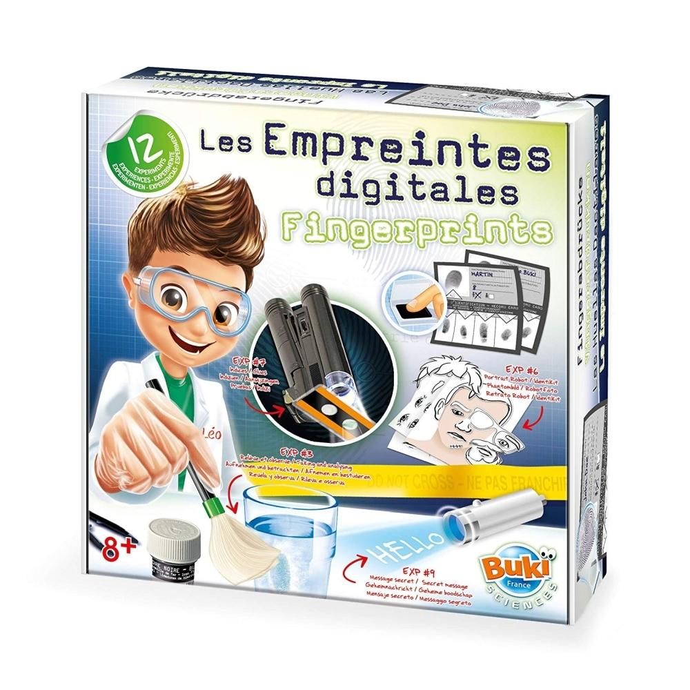 Buki Ujjlenyomat vizsgáló tudományos készlet 