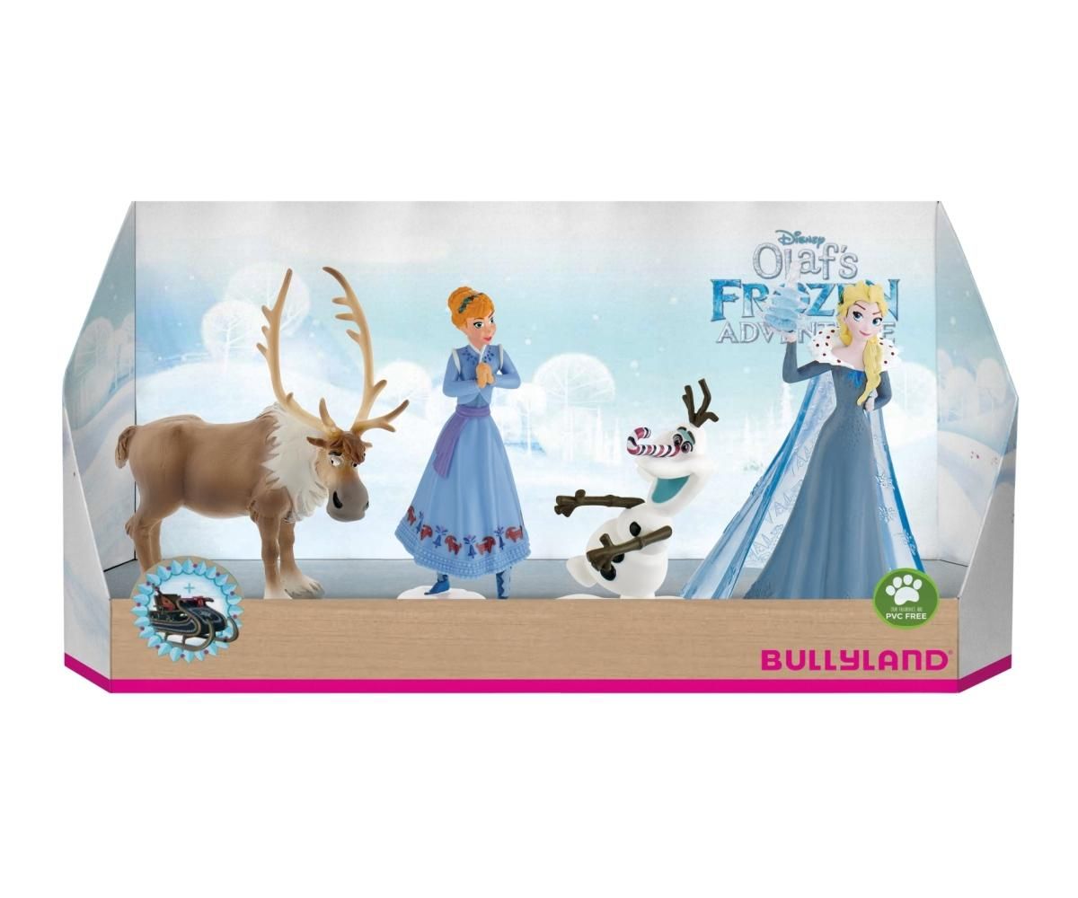 Bullyland 12936 Disney - Jégvarázs: Olaf kalandjai ajándék szett, 4 db-os