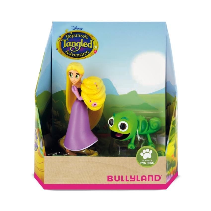 Bullyland 13461 Disney - Aranyhaj és a nagy gubanc: Zöld Pascal és Aranyhaj játékszett