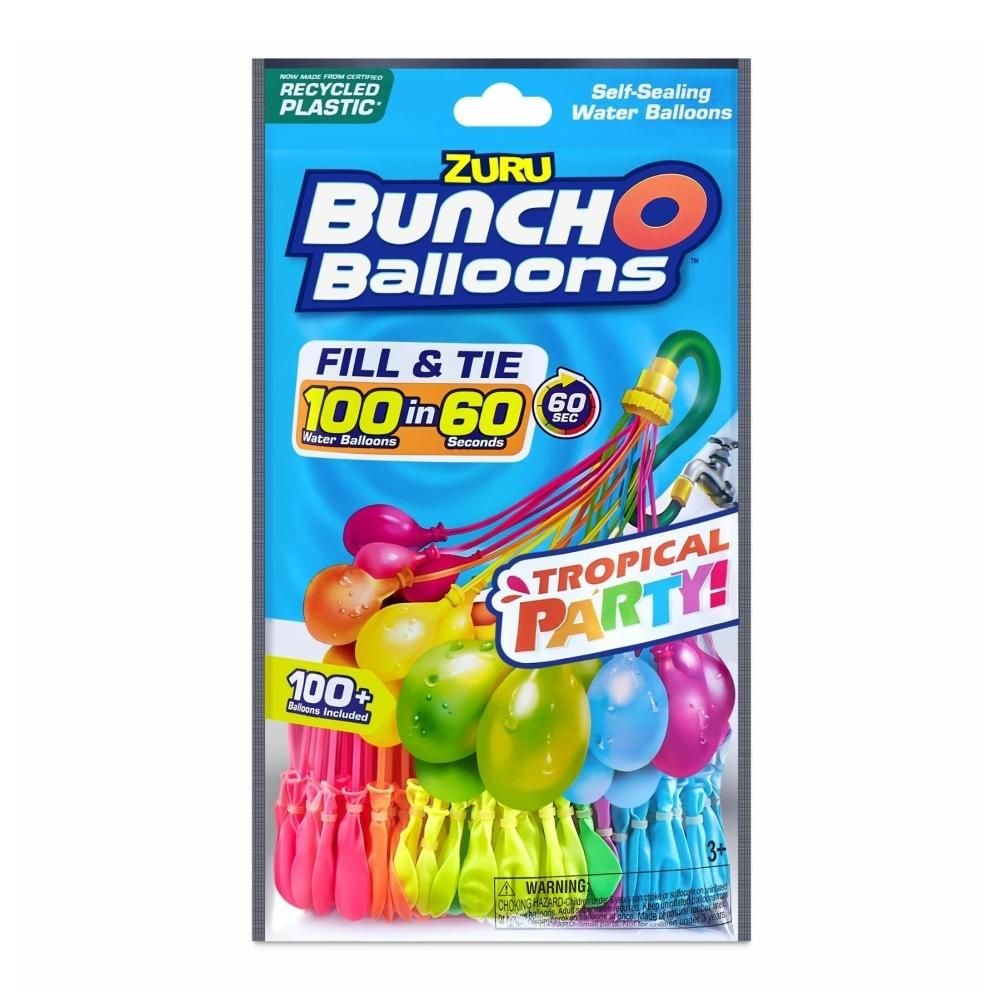 Bunch O Balloons Tropical Party önzáró vízibomba 100 db