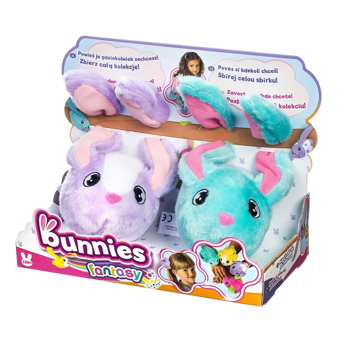 Bunnies fantázia nyuszi duplacsomag - lila és kék