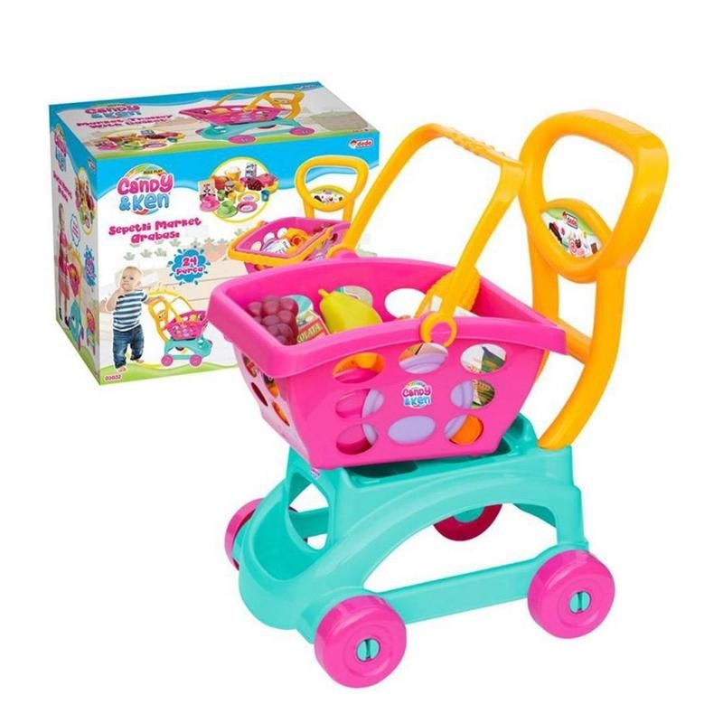 Candy bevásárlókocsi kiegészítőkkel