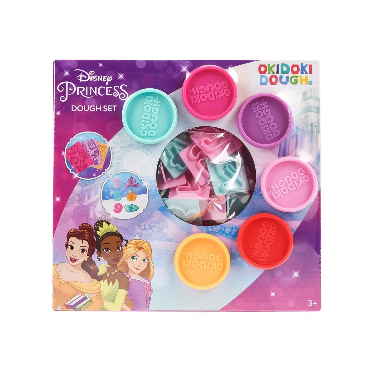 Canenco Okidoki Dough Disney hercegnők gyurma - számok