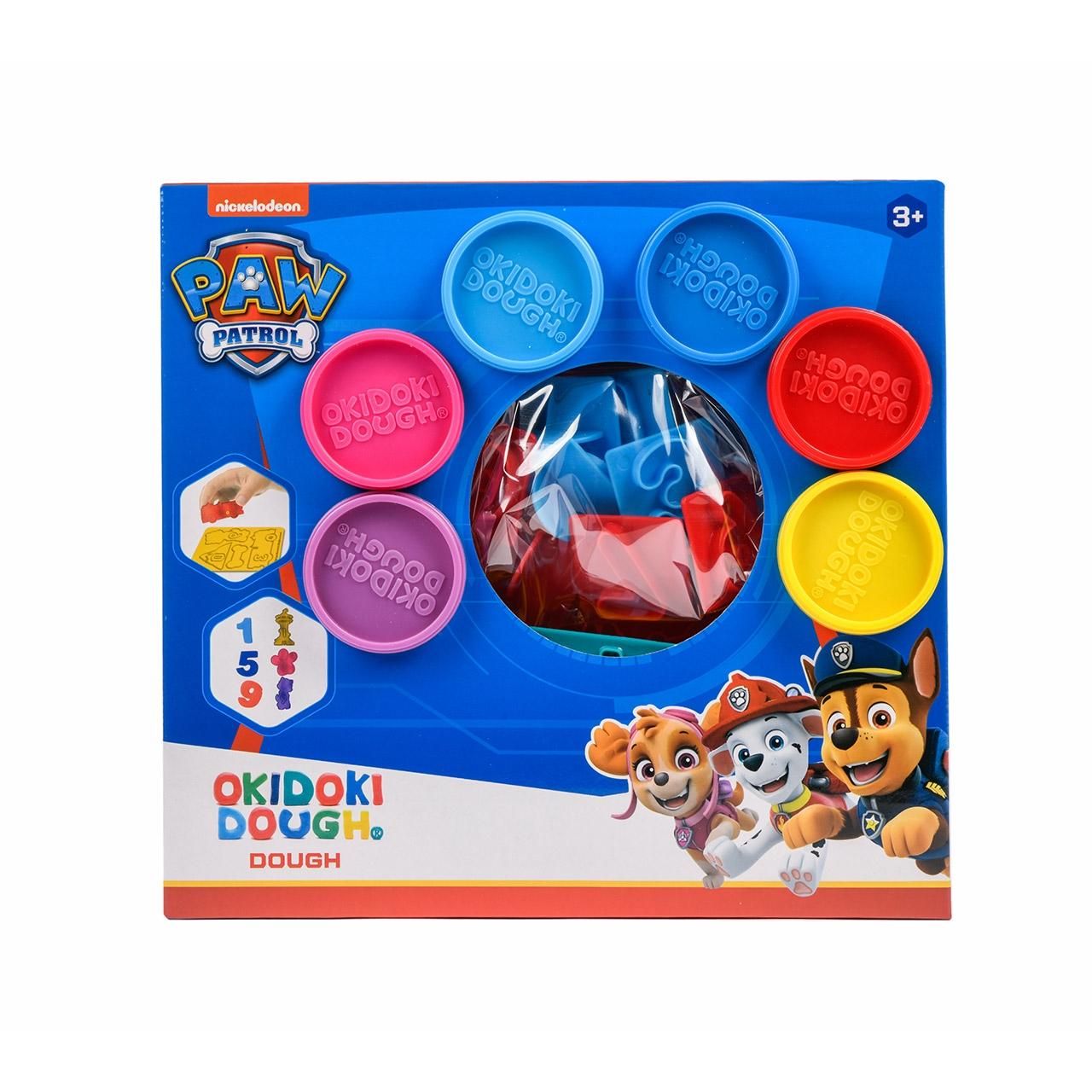 Canenco Okidoki Dough Mancs Őrjárat gyurma - formák