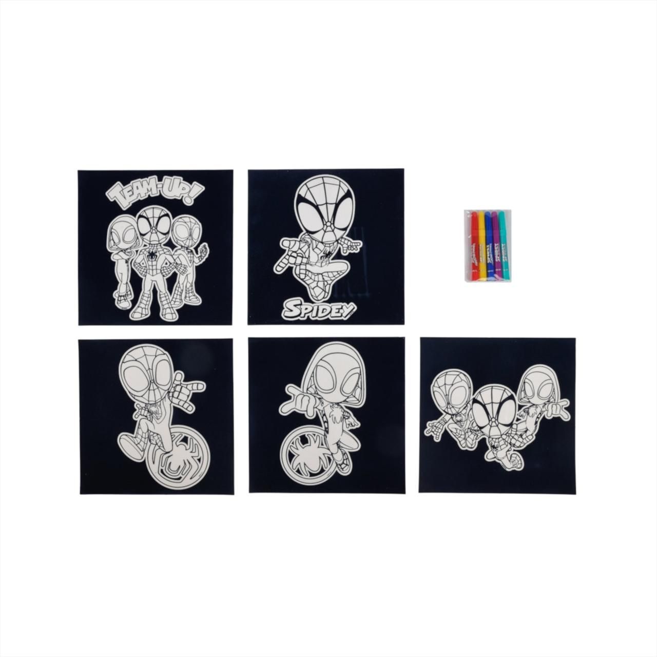 Canenco Póki bársonyos színező szett, 5 db-os