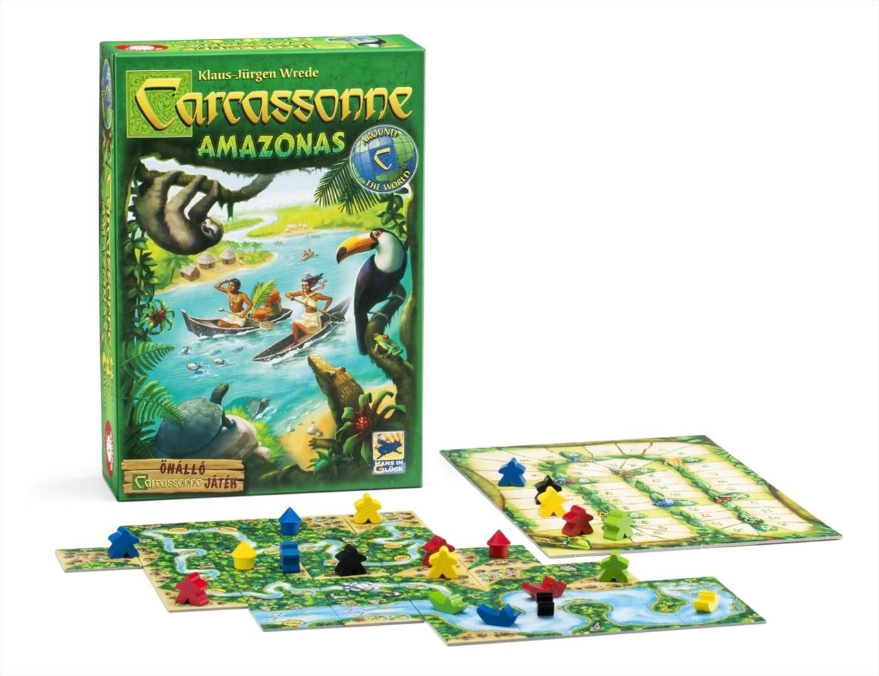Carcassone Amazonas társasjáték