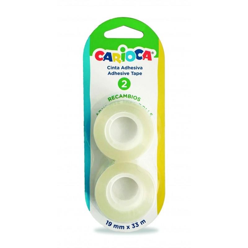 Carioca Átlátszó cellux ragasztó szett 19cmx33m, 2 db-os