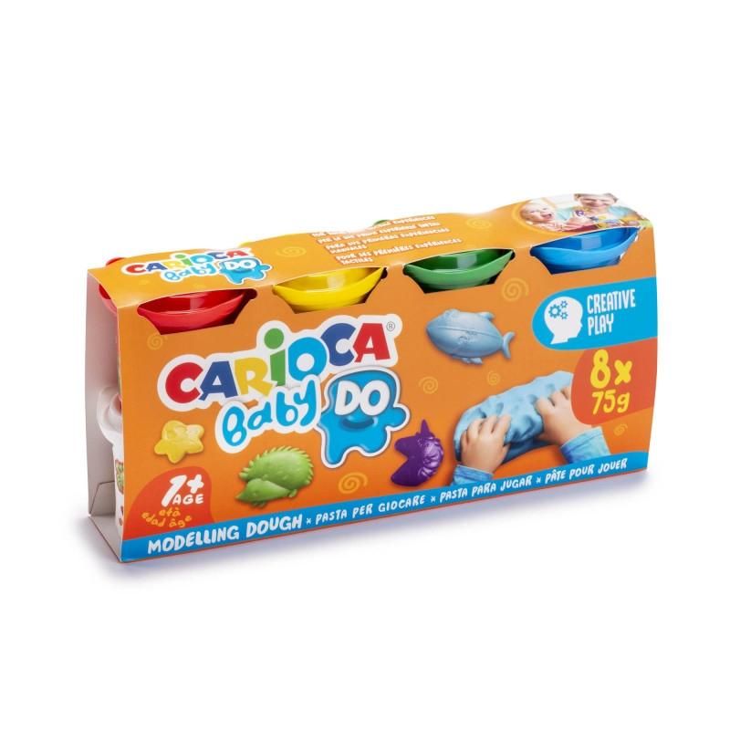 Carioca Baby Do színes gyurma szett, 8 db-os