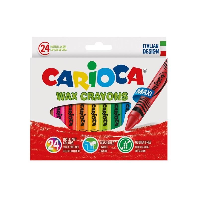 Carioca Jumbo zsírkréta készlet, 24 db-os
