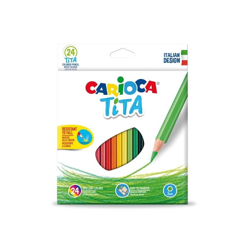 Carioca Tita színes ceruza, 24 db-os