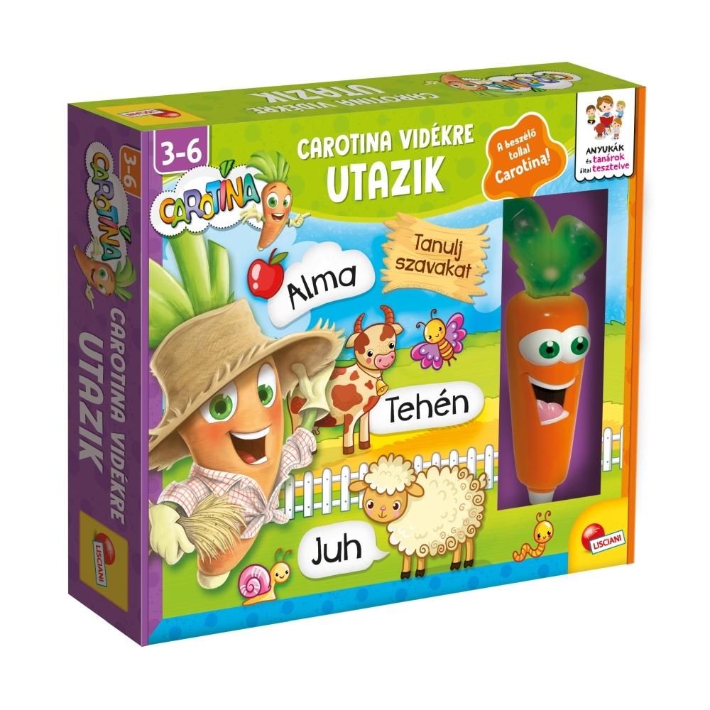 Carotina Vidékre Utazik - kézségfejlesztő játék beszélő tollal